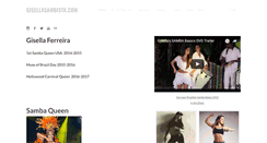 Desktop Screenshot of gisellasambista.com